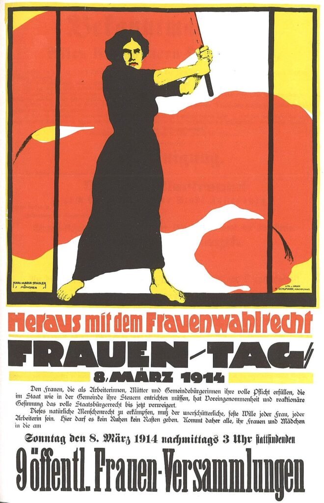 1024px Frauentag 1914 Heraus mit dem Frauenwahlrecht 1